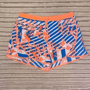 Stella & Jamie Rock Satin Printed Shorts